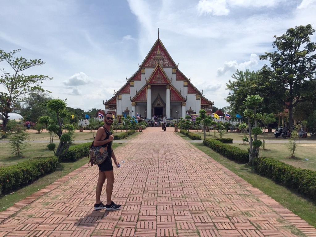 Exploring the temples of Ayutthaya