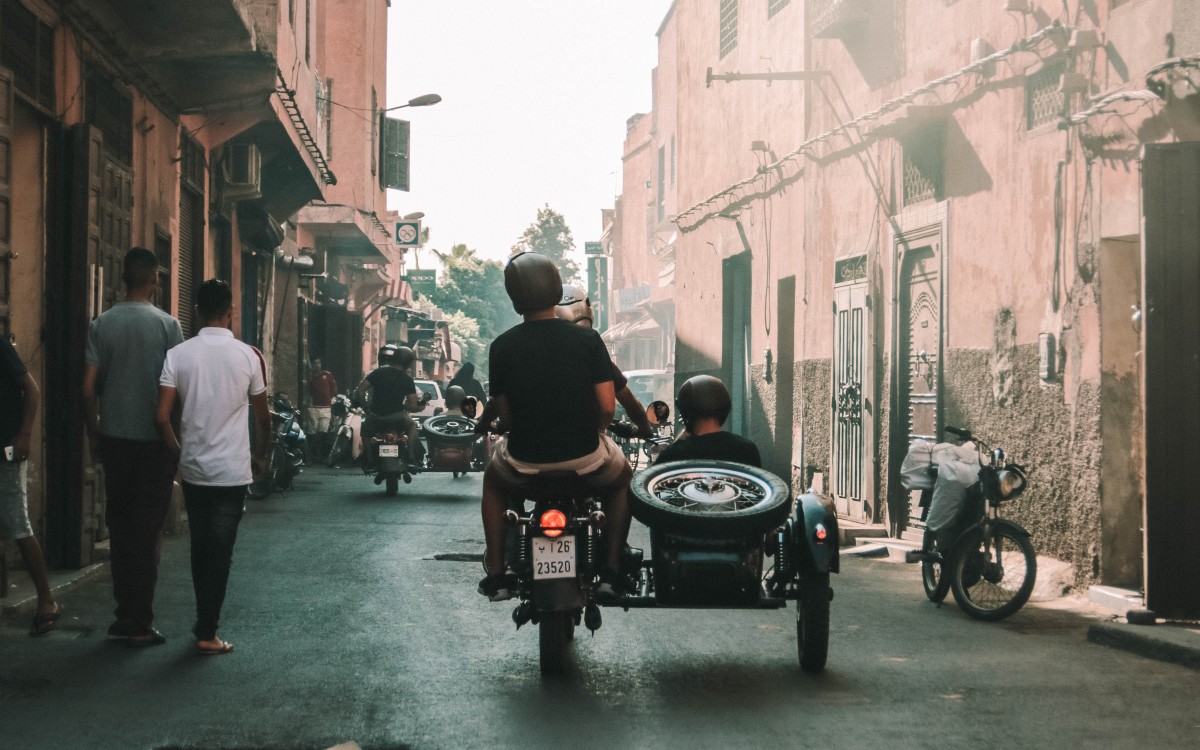 sidecar adventure marrakech